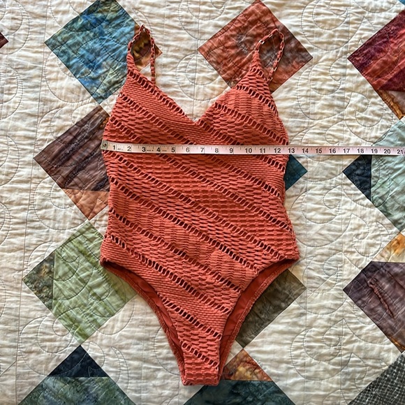 Seafolly marrakesh v-neck one-piece swimsuit - Picture 5 of 11